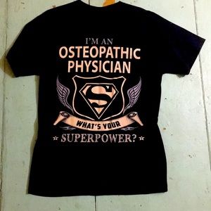 Osteopathic physician shirt size m?